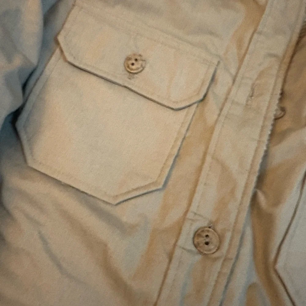 Men's Reversible Brown Hooded Jacket- L - Picture 6 of 11